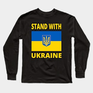 STAND WITH UKRAINE PROTEST RUSSIA PROTEST PUTIN Long Sleeve T-Shirt